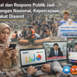 Isu Sosial dan Respons Publik Jadi Perbincangan Nasional, Kepercayaan Masyarakat Disorot