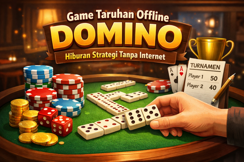 Game Domino Taruhan Offline, Sensasi Main Strategi Tanpa Interne