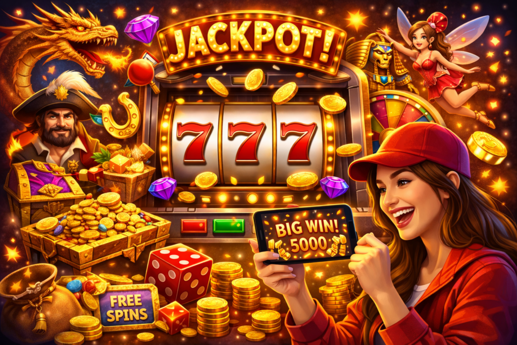 Sensasi Seru Bermain Game Slot yang Bikin Waktu Terasa Cepat